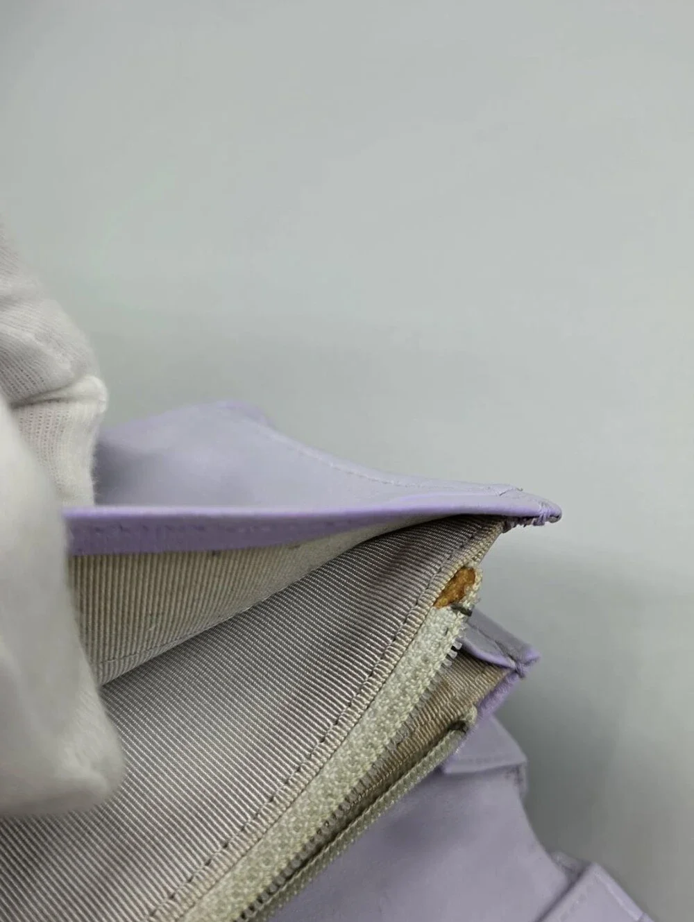 🟣Chanel Purple Learher Clutch/Wallet🟣 - Picture 16 of 16